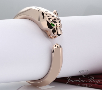 . Cartier Armreif Panthere de Cartier Rosegold 750 Größe 18 2017 Gold Bangle