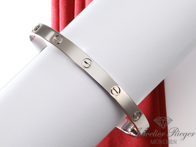 Bild 1 der Galerie: Cartier Armreif Love Weissgold 750 Größe 16 2020 Gold Armband Damen