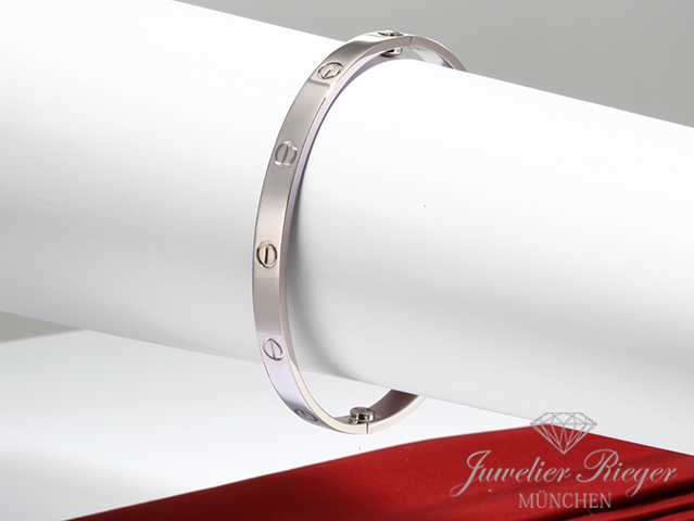 Bild 2 der Galerie: Cartier Armreif Love Weissgold 750 Größe 16 2020 Gold Armband Damen