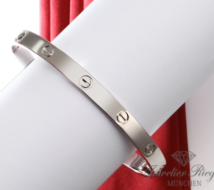 . Cartier Armreif Love Weissgold 750 Größe 16 2020 Gold Armband Damen