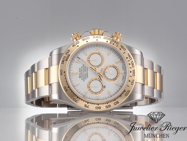 Bild 4 der Galerie: Rolex Daytona 126503 2024 Edelstahl Gelbgold 750 Chronograph Automatik Gold
