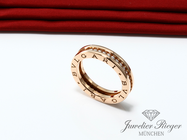 Bild 3 der Galerie: Bvlgari Ring B.Zero 1 Rosegold 750 Diamanten Gr 50 342890 Bulgari Damen