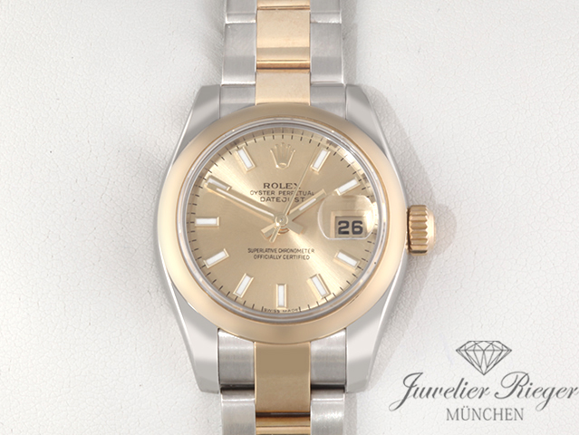 Bild 1 der Galerie: Rolex Lady Datejust 179163 Edelstahl Gelbgold 750 Automatik Stahl Gold Damen