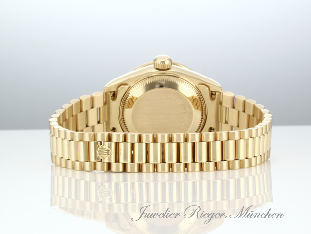 Bild 6 der Galerie: Rolex Lady Datejust Gelbgold 750 Diamanten Brillanten Automatik Gold Damen
