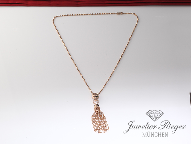 Bild 3 der Galerie: Cartier Collier Panthere de Cartier Sautoir Rosegold 750 Diamanten 2023 N7424239
