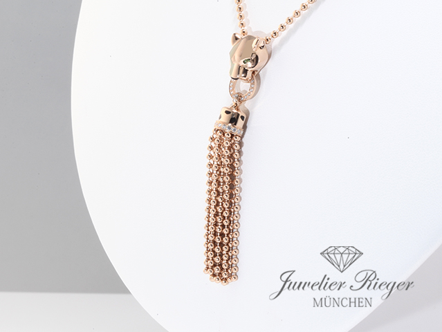 Bild 1 der Galerie: Cartier Collier Panthere de Cartier Sautoir Rosegold 750 Diamanten 2023 N7424239