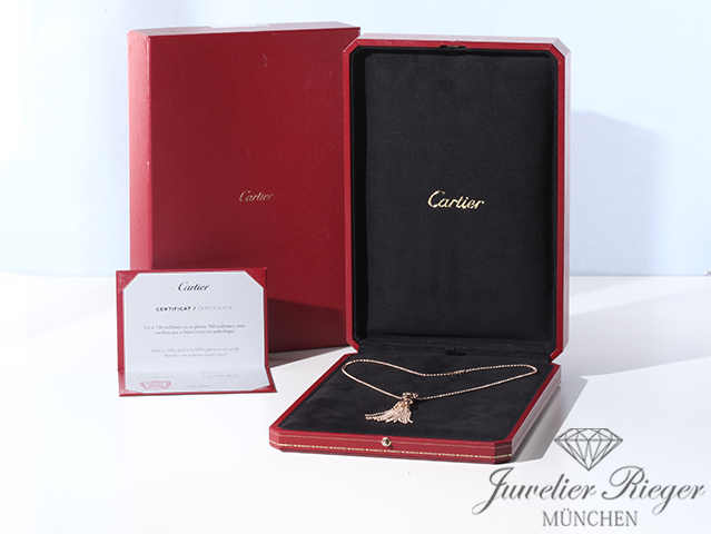 Bild 6 der Galerie: Cartier Collier Panthere de Cartier Sautoir Rosegold 750 Diamanten 2023 N7424239