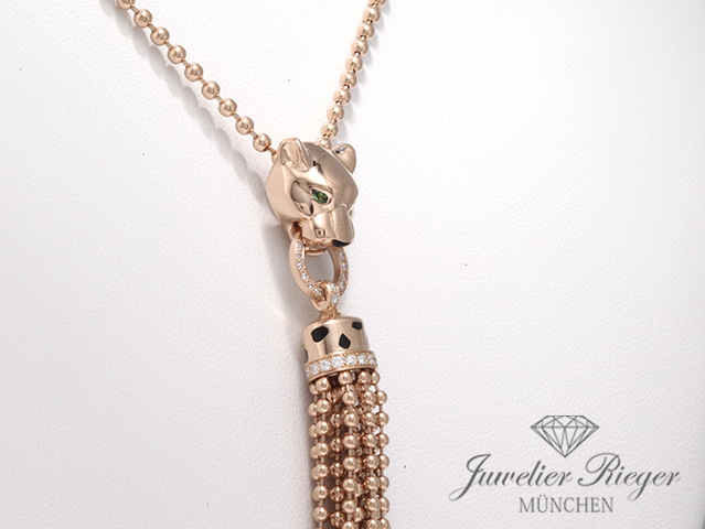 Bild 5 der Galerie: Cartier Collier Panthere de Cartier Sautoir Rosegold 750 Diamanten 2023 N7424239