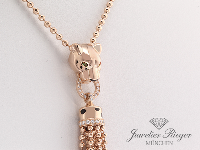 Bild 4 der Galerie: Cartier Collier Panthere de Cartier Sautoir Rosegold 750 Diamanten 2023 N7424239
