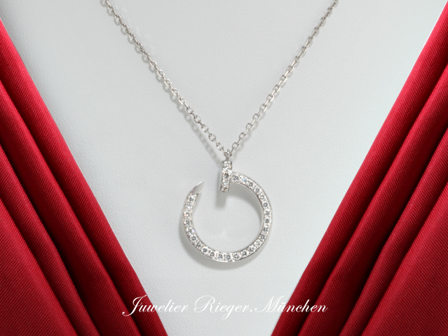 Bild 1 der Galerie: Cartier Collier Juste un Clou Weissgold 750 2016 Diamanten Brillanten Gold Kette
