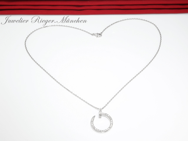 Bild 5 der Galerie: Cartier Collier Juste un Clou Weissgold 750 2016 Diamanten Brillanten Gold Kette