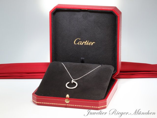 Bild 6 der Galerie: Cartier Collier Juste un Clou Weissgold 750 2016 Diamanten Brillanten Gold Kette