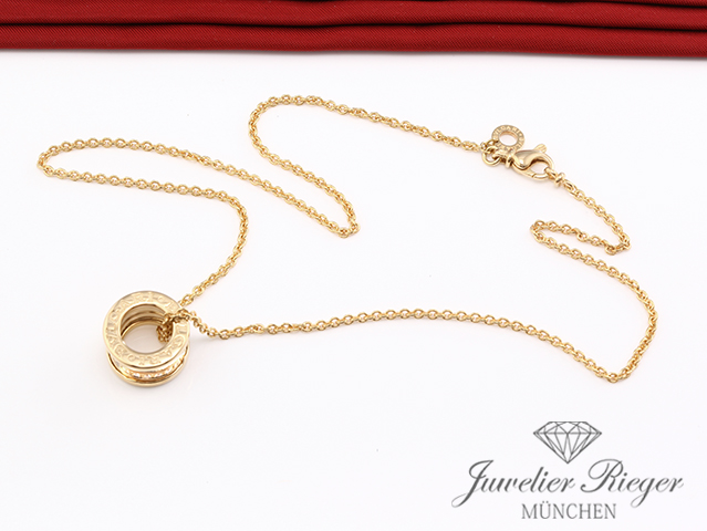 Bild 6 der Galerie: Bulgari Collier B-Zero 1 Gelbgold 750 Diamanten Brillanten Kette Gold