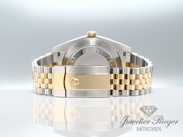 Bild 6 der Galerie: Rolex Datejust 41 126333 Edelstahl Gelbgold 750 Diamanten Automatik Gold