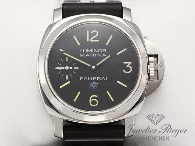 Bild 1 der Galerie: Panerai Luminor Marina Base 44 mm PAM00777 2019 Edelstahl Handaufzug Stahl