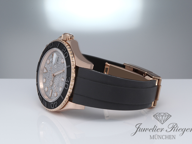 Bild 5 der Galerie: Rolex Yachtmaster 40 mm 116655 2019 Rosegold 750 Diamanten Diamonds Automatik Gold