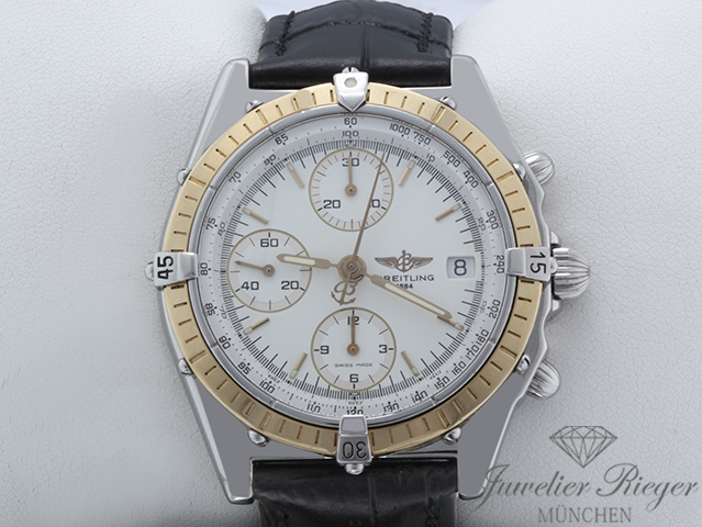 Bild 1 der Galerie: Breitling Chronomat D13048 Edelstahl Gelbgold Chronograph Automatik Gold Stahl