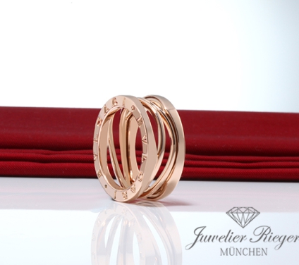 . Bulgari Ring B-Zero 1 Legend Rosegold 750 Gr 54 Gold Bvlgari