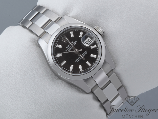 Bild 3 der Galerie: Rolex Lady Datejust 26 mm 179160 2010 Edelstahl Automatik Damen Stahl Damenuhr