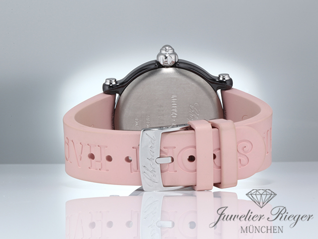 Bild 5 der Galerie: Chopard Happy Sport Limited Edition schwarze Keramik 288507 Diamanten Diamonds Chopard-Service: Juli 2026