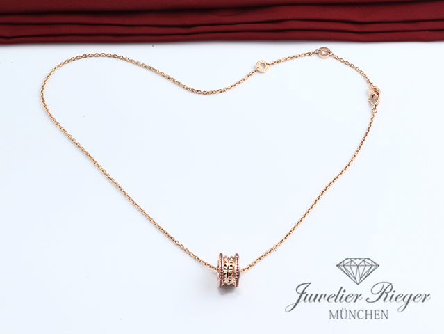 Bild 6 der Galerie: Bulgari Collier B-Zero 1 Rock Rosegold 750 Rubine 358306 2021 Gold Rubies