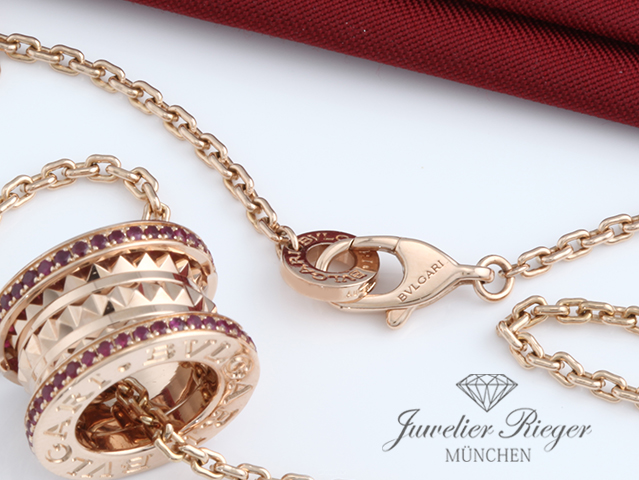 Bild 5 der Galerie: Bulgari Collier B-Zero 1 Rock Rosegold 750 Rubine 358306 2021 Gold Rubies