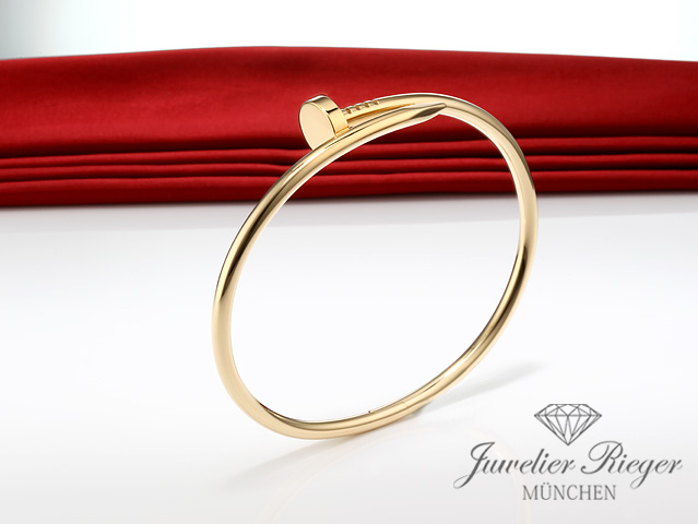 Bild 1 der Galerie: Cartier Armreif Juste un Clou Gelbgold 750 Größe 18 2019 Gold Damen
