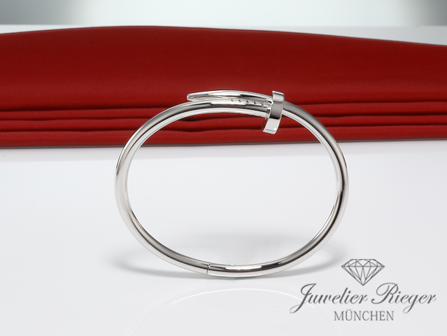 Bild 3 der Galerie: Cartier Armreif Juste un Clou Weissgold 750 Größe 17 2020 Gold Damen Armband