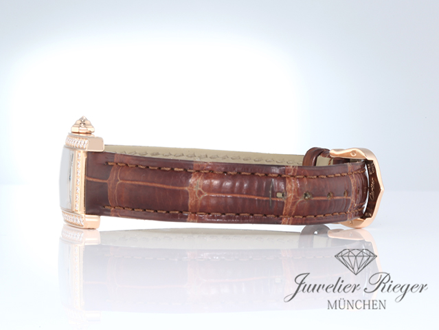 Bild 5 der Galerie: Cartier Lady Tank Americaine Rosegold 750 Diamanten WJTA0028 2023 Damen Gold