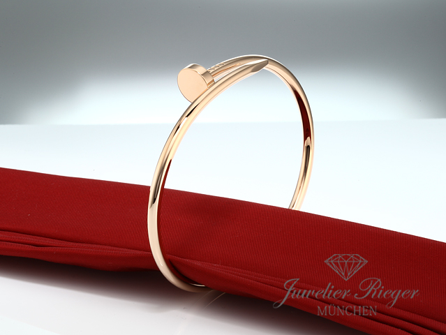Bild 2 der Galerie: Cartier Armreif Juste un Clou Rosegold 750 Größe 16 2021 Gold Damen