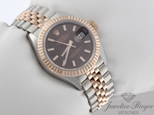 Bild 3 der Galerie: Rolex Lady Datejust 28 279171 Edelstahl Rosegold 750 Automatik Gold