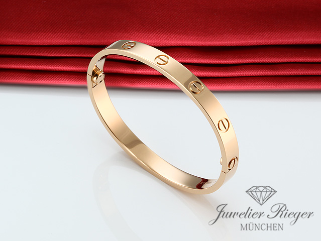 Bild 1 der Galerie: Cartier Armreif Love Rosegold 750 Größe 18 2019 Gold Damen Armband