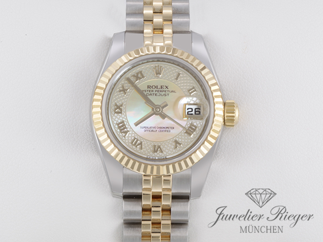 Rolex Lady Datejust 179173 Stahl Gelbgold 750 Perlmutt Automatik Gold Damen Rolex Lady Datejust 179173 Stahl Gelbgold 750 Perlmutt Automatik Gold Damen