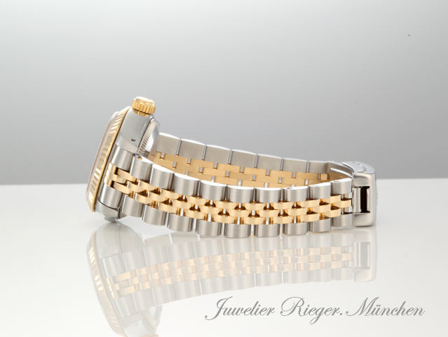 Bild 5 der Galerie: Rolex Lady Datejust Edelstahl Gelbgold 750 Diamanten Automatik Gold Stahl Damen