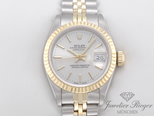 Rolex Lady Datejust Edelstahl Gelbgold 750 Automatik Gold Stahl Damen Rolex Lady Datejust Edelstahl Gelbgold 750 Automatik Gold Stahl Damen