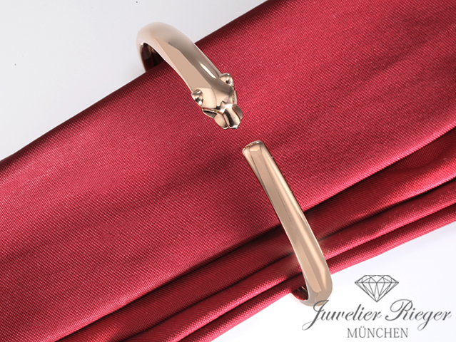 Bild 4 der Galerie: Cartier Armreif Panthere de Cartier Rosegold 750 Gr 16 2024 Gold kleines Modell