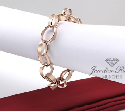 . Pomellato Armband Sabbia Rosegold 750 Länge ca. 19,5 cm Gold