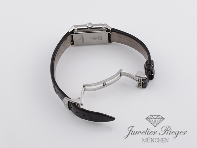 Bild 8 der Galerie: Jaeger Le Coultre Reverso Classic Small Duetto Q2668430 2016 Stahl Diamanten