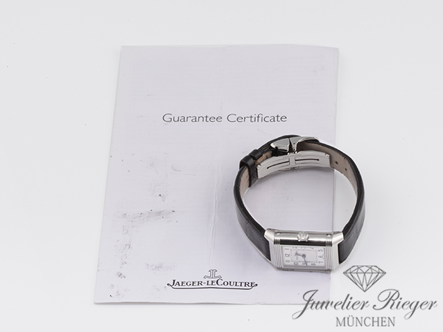 Bild 9 der Galerie: Jaeger Le Coultre Reverso Classic Small Duetto Q2668430 2016 Stahl Diamanten