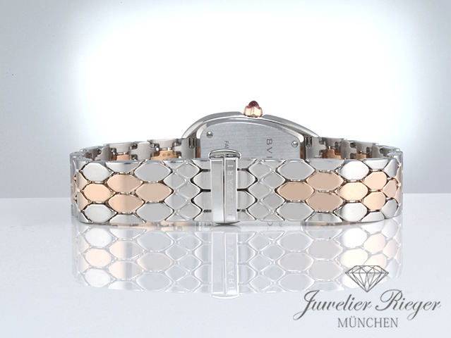 Bild 6 der Galerie: Bulgari Serpenti Seduttori Edelstahl Rosegold 750 Diamanten 103945 Gold Damen